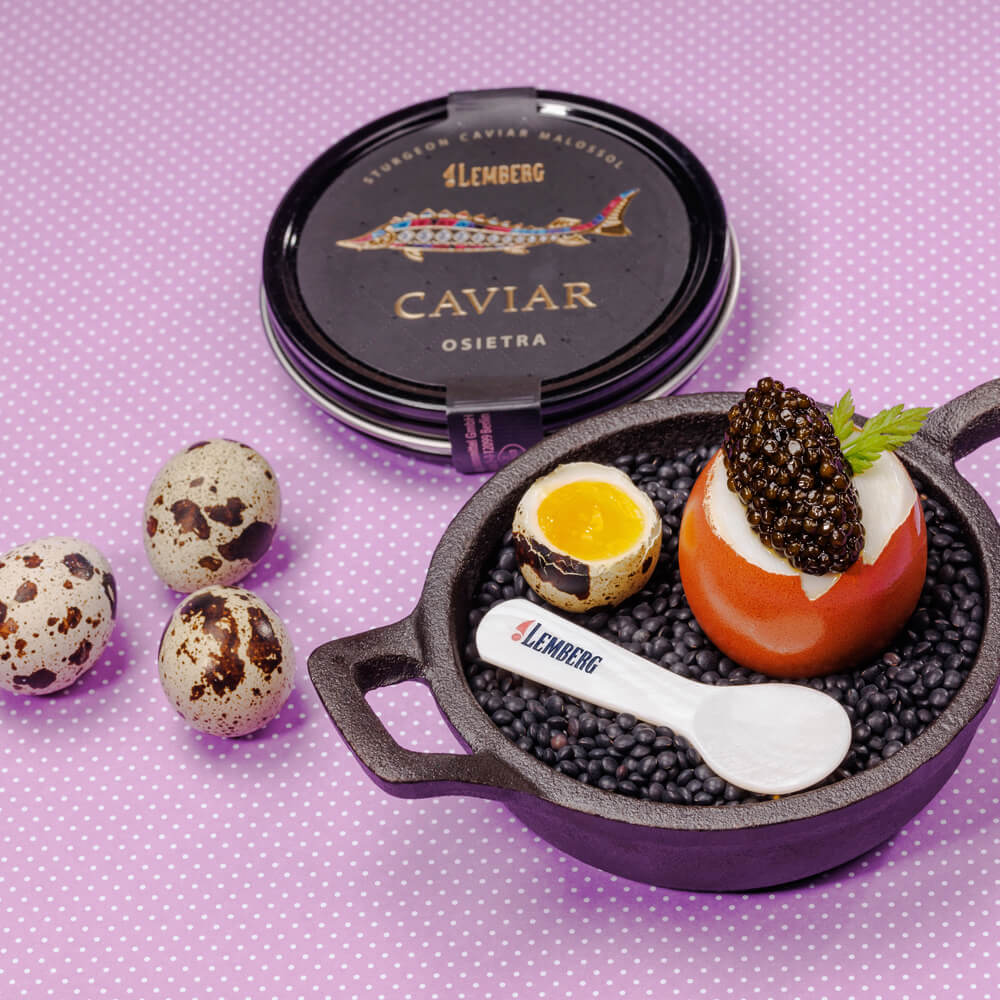 Осетровая икра OSIETRA, 4 + 1, 100g
