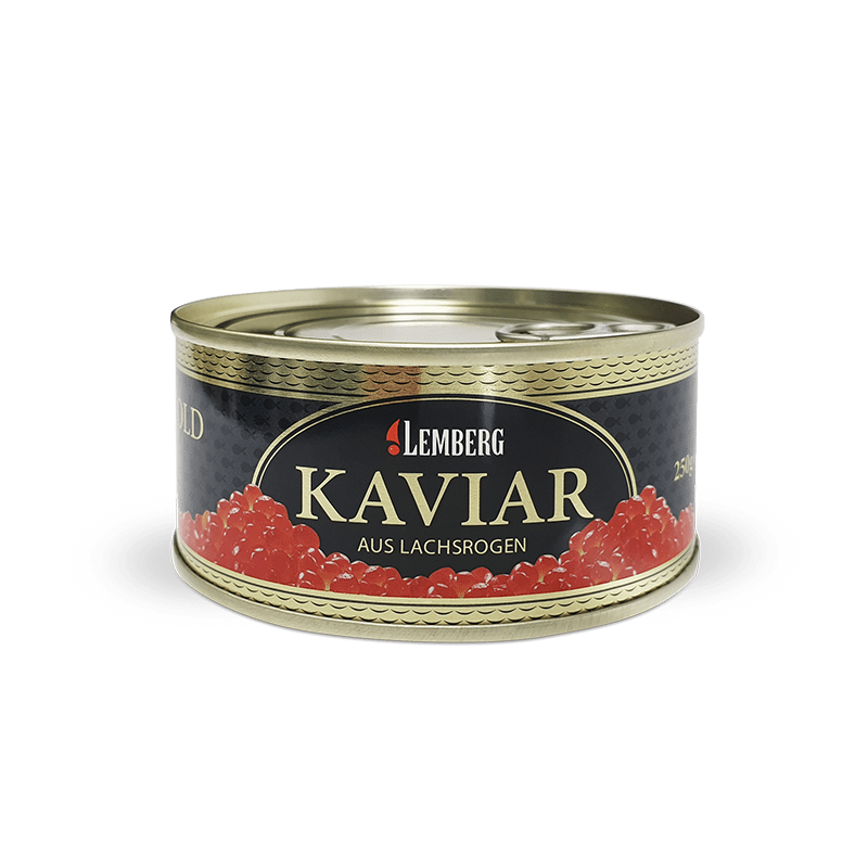 Pink Salmon Caviar, ALASKA GOLD, 250g
