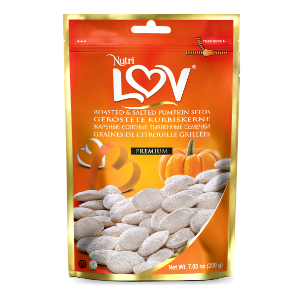 Тыквенные семечки, соленые, жареные, 200g