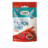 Streifen aus Rotlachsfilet, gesalzen, getrocknet, mit Paprika, 42g